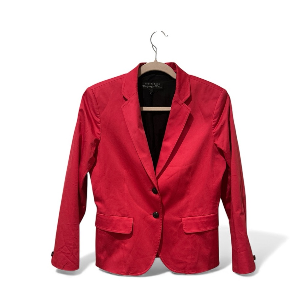 rag & bone Vibrant Fuschia Women's Blazer
